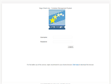 Tablet Screenshot of cms.vegaorient.com